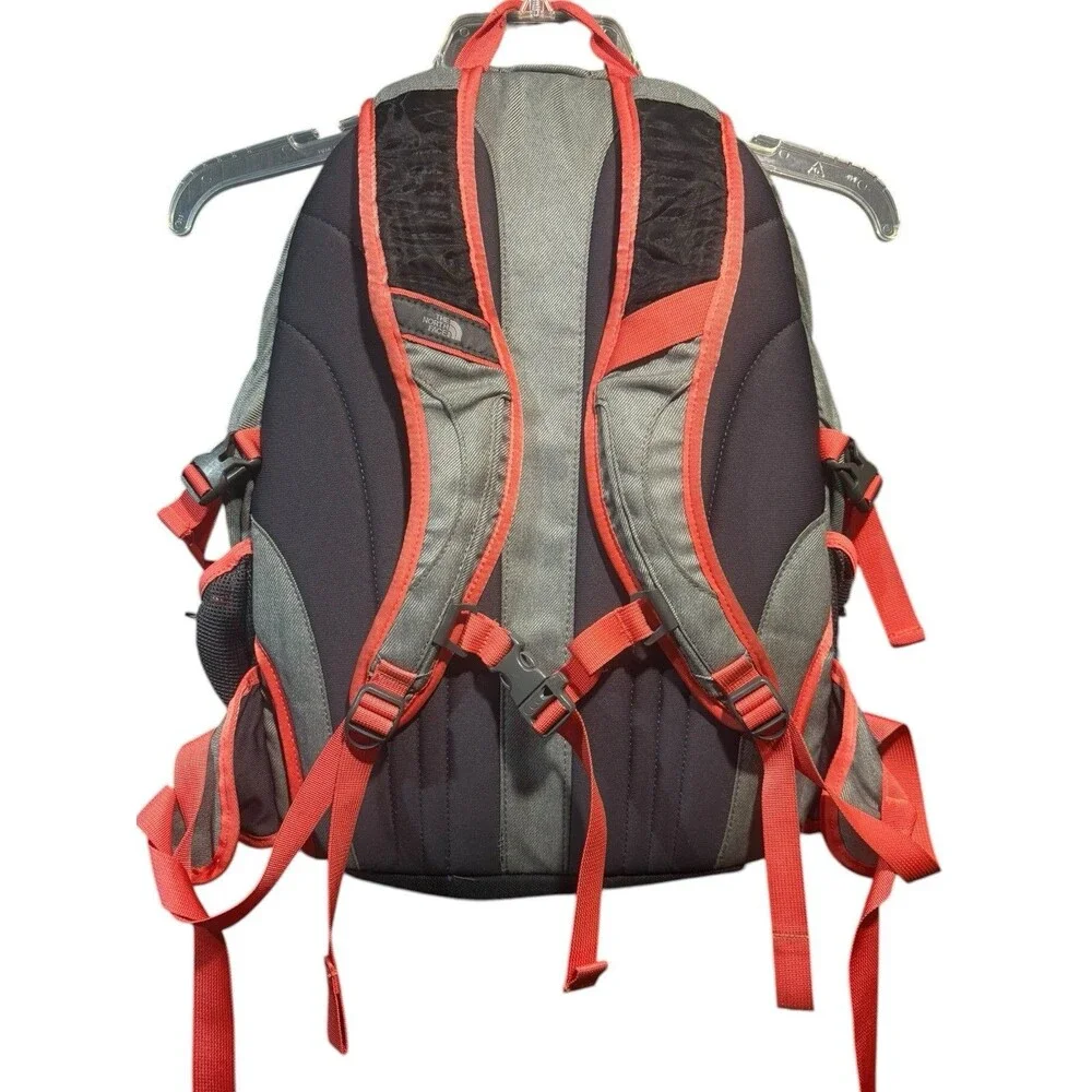 The North Face Rainer Pink/Gray Hiking Backpack Padded Straps